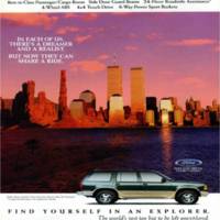 Ford-Explorer Advertisement in January 1994 National Geographic Magazine